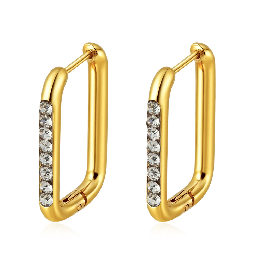 Diamante blanco Ear Buckle
