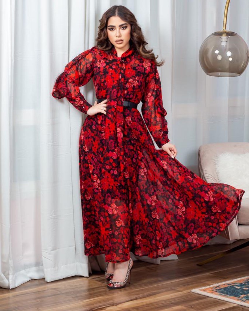 2023 Spring/Summer Cross-Border Foreign Trade Women's Clothing Independent Site Ebay Sexy Printed Flared Ball Gown Dress