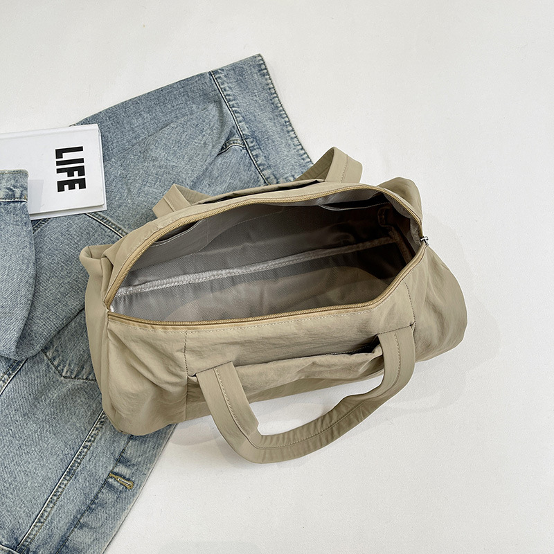 Bolso de viaje de corta distancia de gran capacidad para mujer 2024 nuevo otoño e invierno bolsa de fitness deportiva bolsa de equipaje bolso de hombro