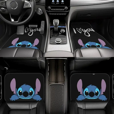 Avtomobil döşəmə paspasları — Floor Mats and Carpets Four-Piece Set - byt-car-floor-mats-10-3344cm-two-piece-pack