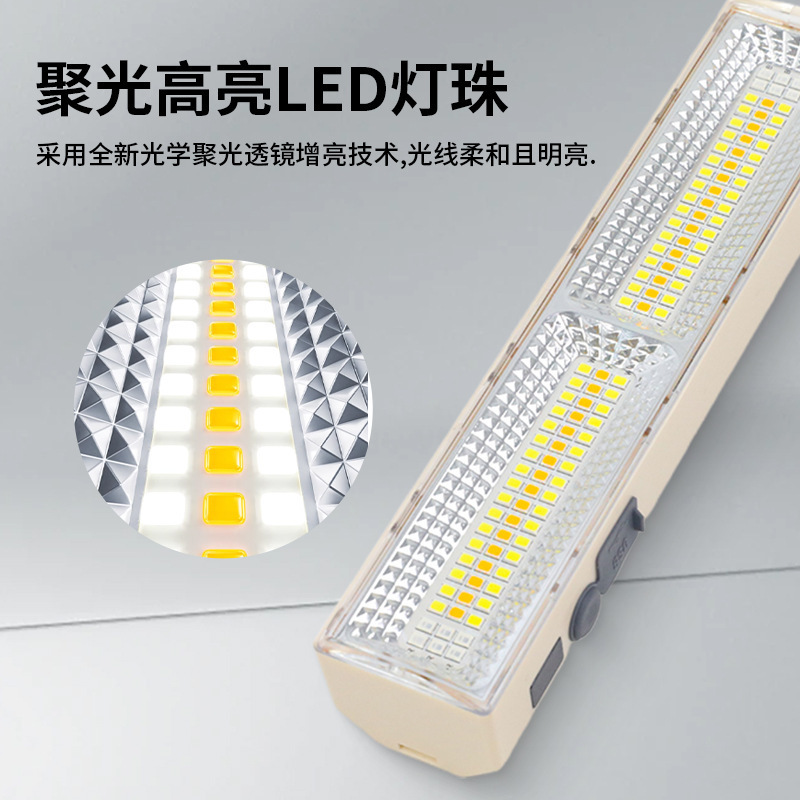 lámpara de carga LED nueva lámpara de camping al aire libre lámpara de carga lámpara de camping portátil lámpara de mercado nocturno