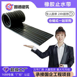 橡胶止水带可卸外贴式中埋式651型外贴式背贴式防水橡胶止水带
