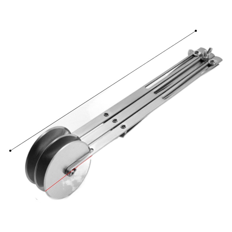 Household Baking Artifact Multi-wheel Foil Strip Knife Stainless Steel Facial Knife Baking Pizza Hob Pizza Knife 7-wheel 5-wheel