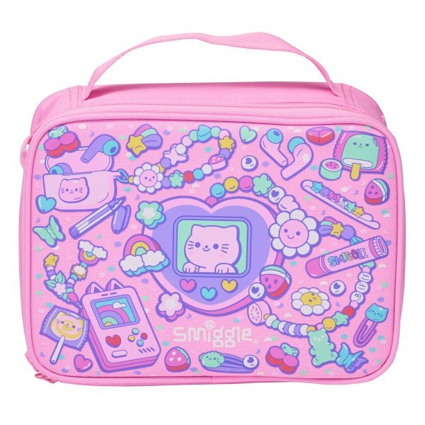 Australia smiggle doble capa Bento bolso caja de almuerzo niños de la escuela primaria BOLSA DE AISLAMIENTO impermeable bolsa de almuerzo grande