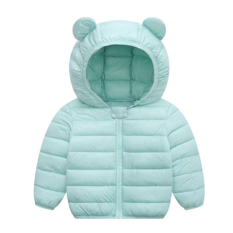 Children's down jacket autumn and winter warm coat light cotton padded coat
