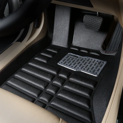 mat carpet, Modelə uyğun ayaqaltı - black-drivers-seat