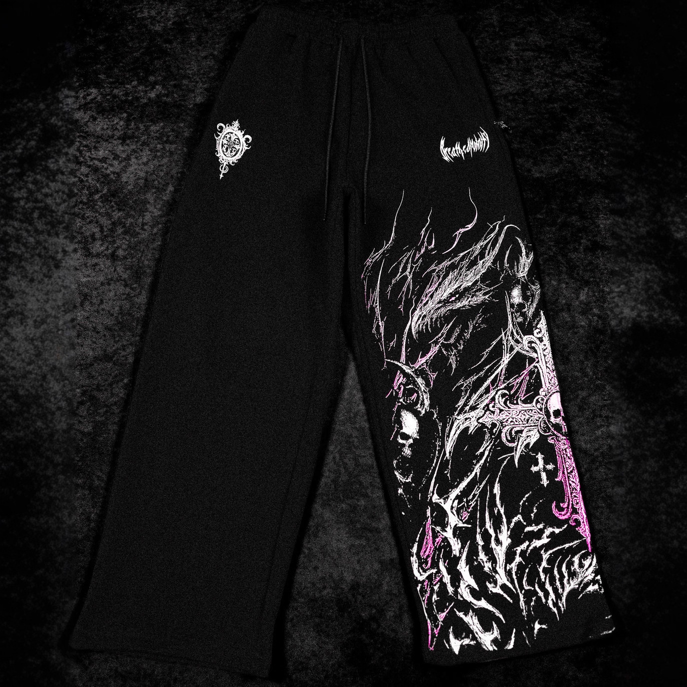 Breathedivinity American-style Trendy Men's Sports Pants, Jogging, Fitness, Printed Casual Straight-leg Trousers 008_viptrois.com