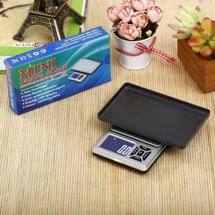 2022 Escala de joyería 300g / 0.01g Escala de oro Escala de palma Escala de bolsillo