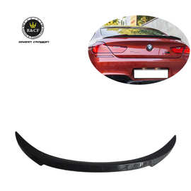 适用于宝马BMWF06F12F13M6VOR款碳纤维尾翼后扰流板11海外版