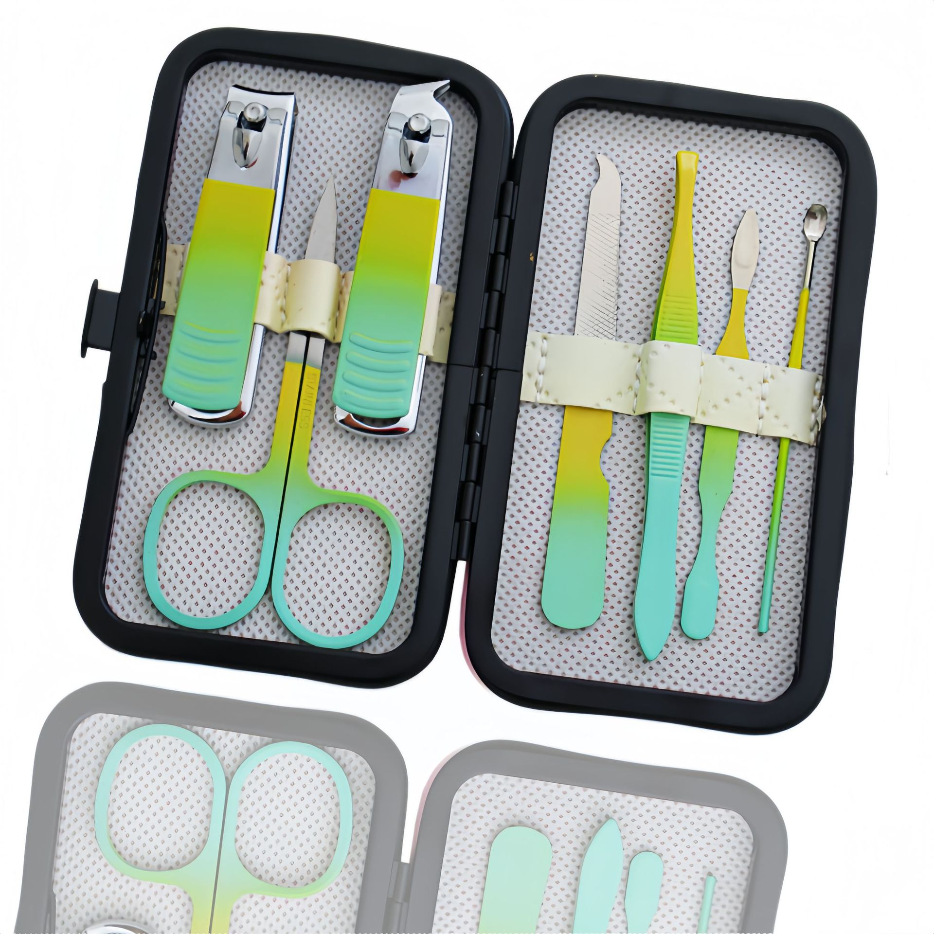 Colorful lime 7-piece set