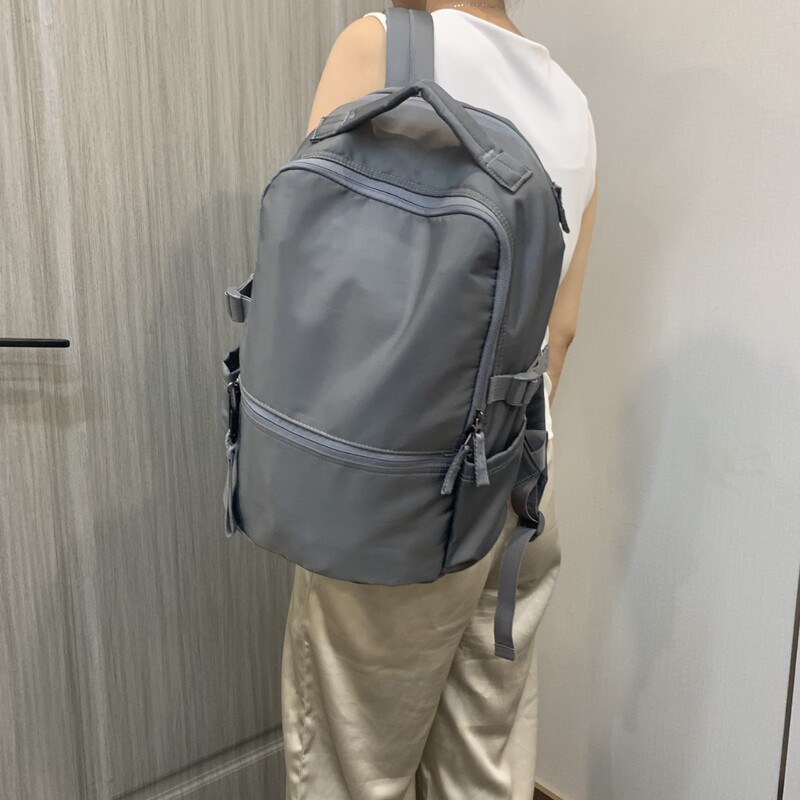 Lululemon New Crew22L High-Quality Men's Large-Capacity Computer School Bag Sports and Leisure Backpack Women's Bag