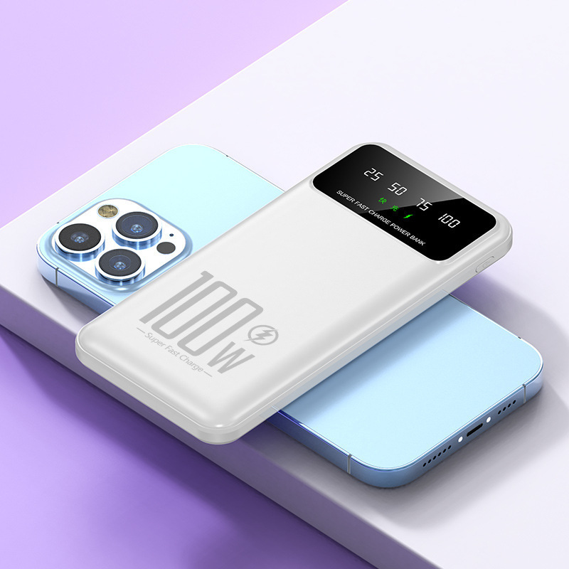 100W超高速充電パワーバンク30000mAh20000mah10000大容量30万50万モバイル電源|undefined