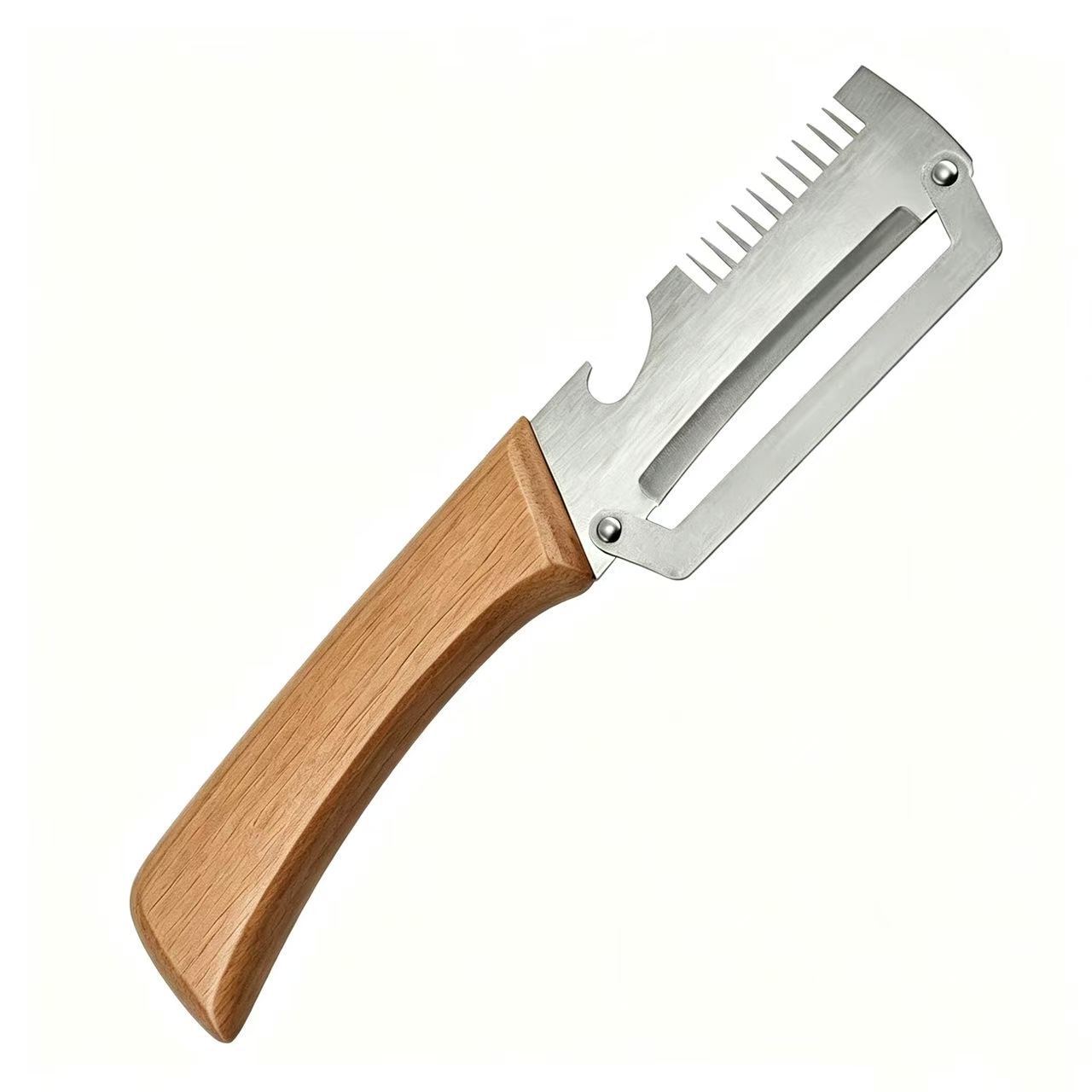 Cortador de cebollas multifuncional, abridor de botellas, cortador de cocina doméstico, cuchillo de raspado, cuchillo de peeling de frutas, cuchillo de caña de azúcar image 6