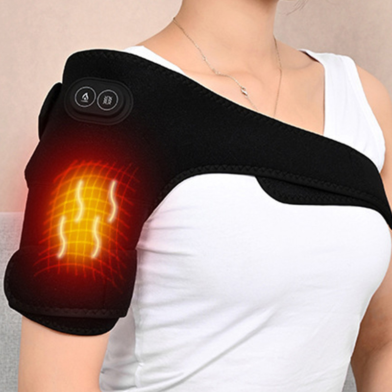 masaje inteligente de rodilla de compresión caliente de vibración para las piernas frías viejas y calentamiento eléctrico de rodilla para el hogar mini masajeador de rodillas