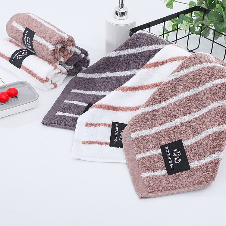 Toalha de rosto em algodão quadrada macia absorvente bebé_voghion.com