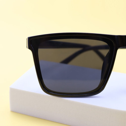 GM Fashion Unisex Large Frame Square Sunglasses New Trendy High-End Square Frames for Wide Faces Slimming Sun Glasses