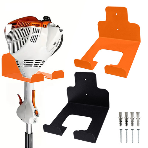 Cross-border Garden Electric Tool Weed Trimmer Wall-mounted Lawn Mower Bracket Garage Storage Metal Organizational Rack