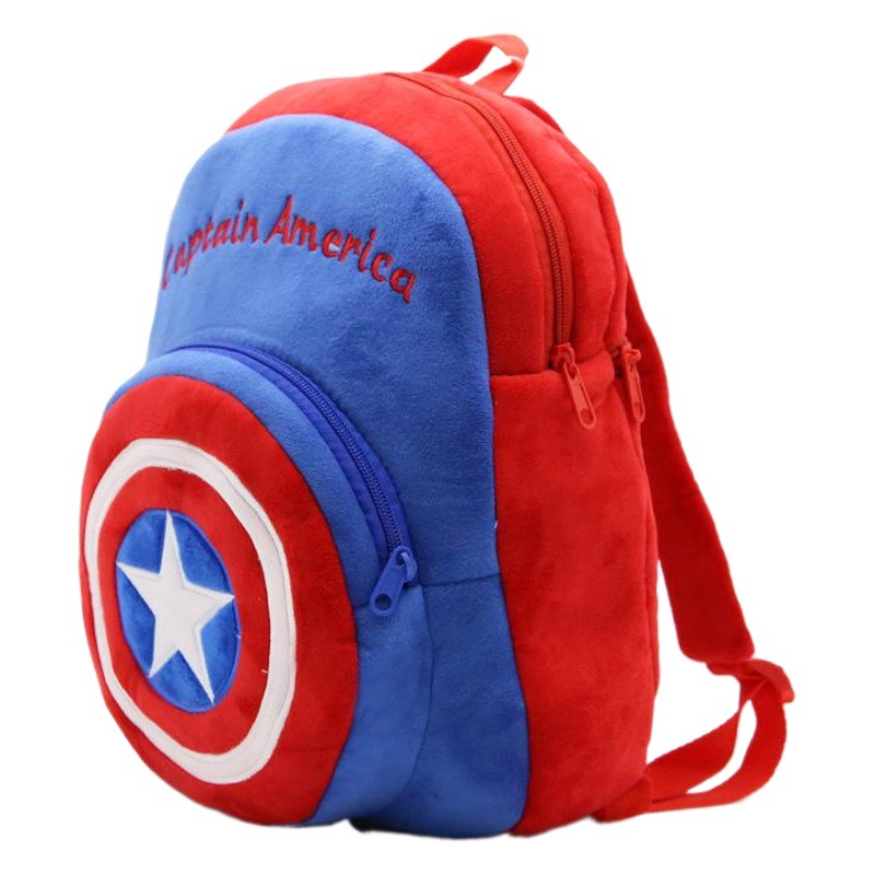 Korean version of children's burden reduction backpack kindergarten plush schoolbag cartoon backpack candy bag factory direct sales