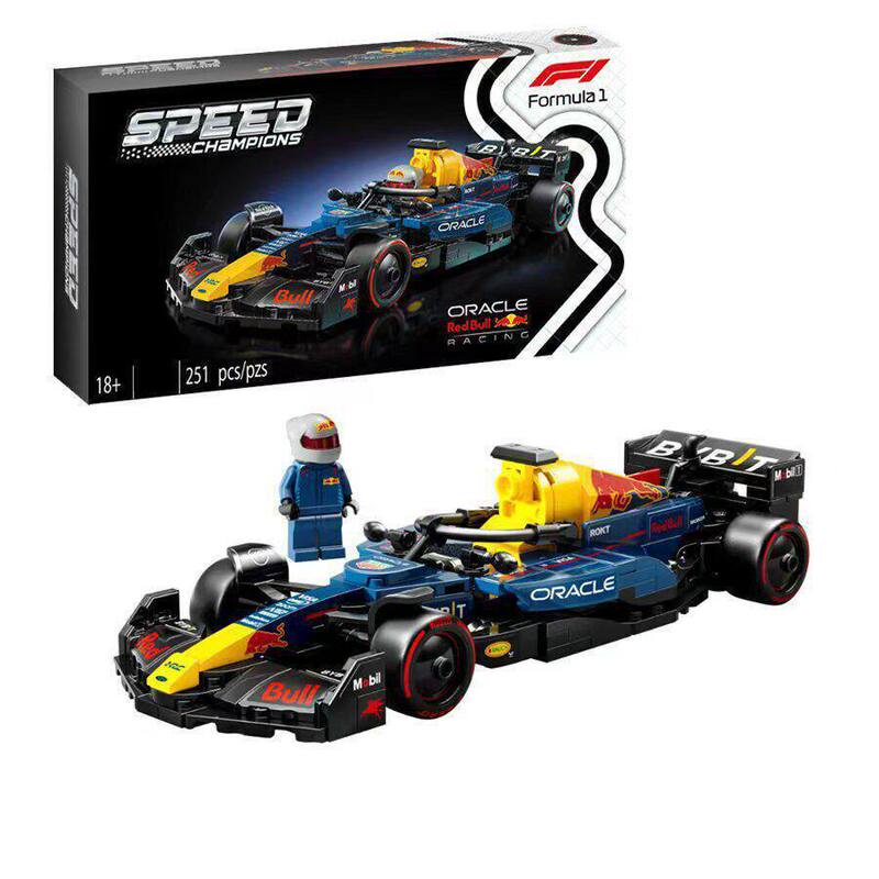 Cross-border compatible Lego building blocks speed super racing car 77243 Red Bull Racing RB20 F1 assembly toy Cross-border compatible Lego building blocks speed super racing car 77243 Red Bull Racing RB20 F1 assembly toy