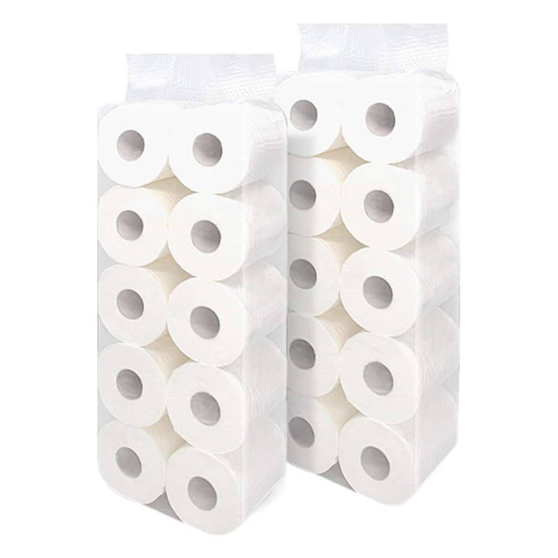 120g rollo de papel hueco tejido en relieve rollo pequeño rollo de papel higiénico hotel rollo de papel al por mayor