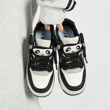 多巴胺秋季女鞋复古厚底ins小众小白鞋低帮透气休闲运动鞋女