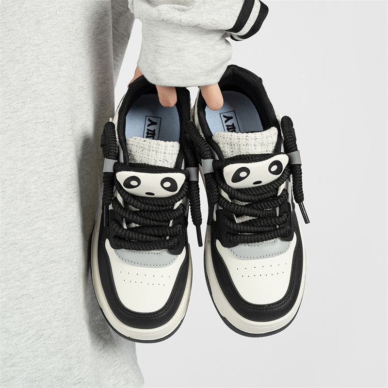 多巴胺秋季女鞋复古厚底ins小众小白鞋低帮透气休闲运动鞋女