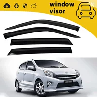 Подходит для 13 дождевиков Toyota AGYA, дождевиков на двери, дождевиков на окнах, дождевиков, модифицированных украшений.