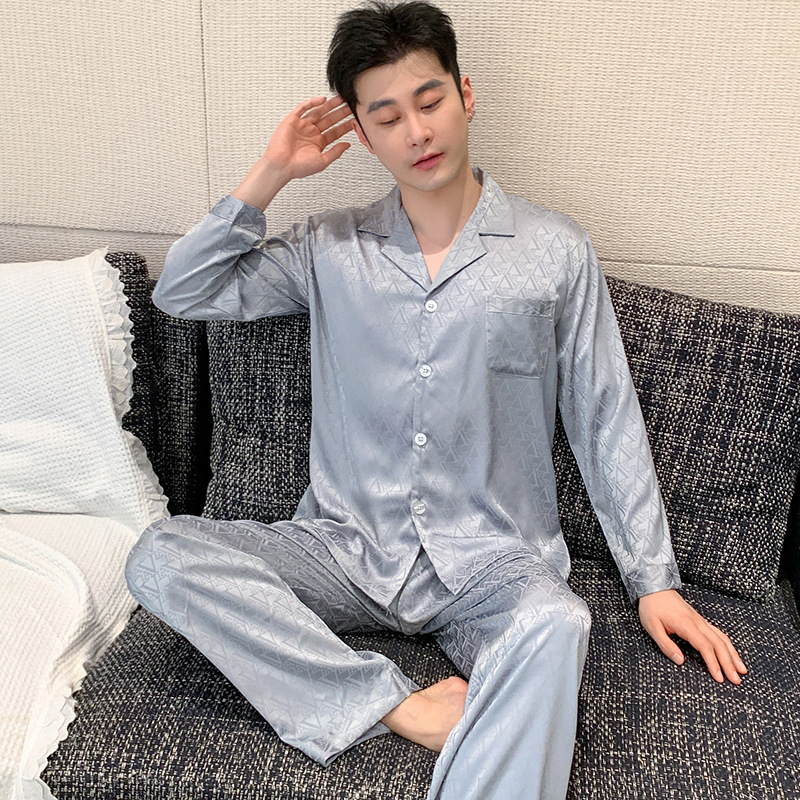 LAV 고급 회색 긴팔 긴바지