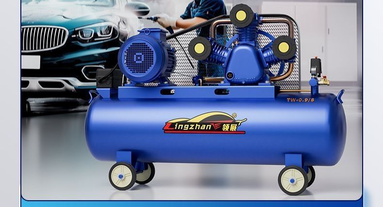 Industrial-Grade Air Compressor, Large 380V High-Pressure Air Pump, 220V Small Air Compressor, Auto Repair Spray Paint Air Pump
