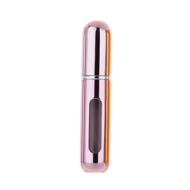 Nueva botella de perfume inferior de 8ml, botella de spray cosmético portátil recargable, botella de perfume autobomba