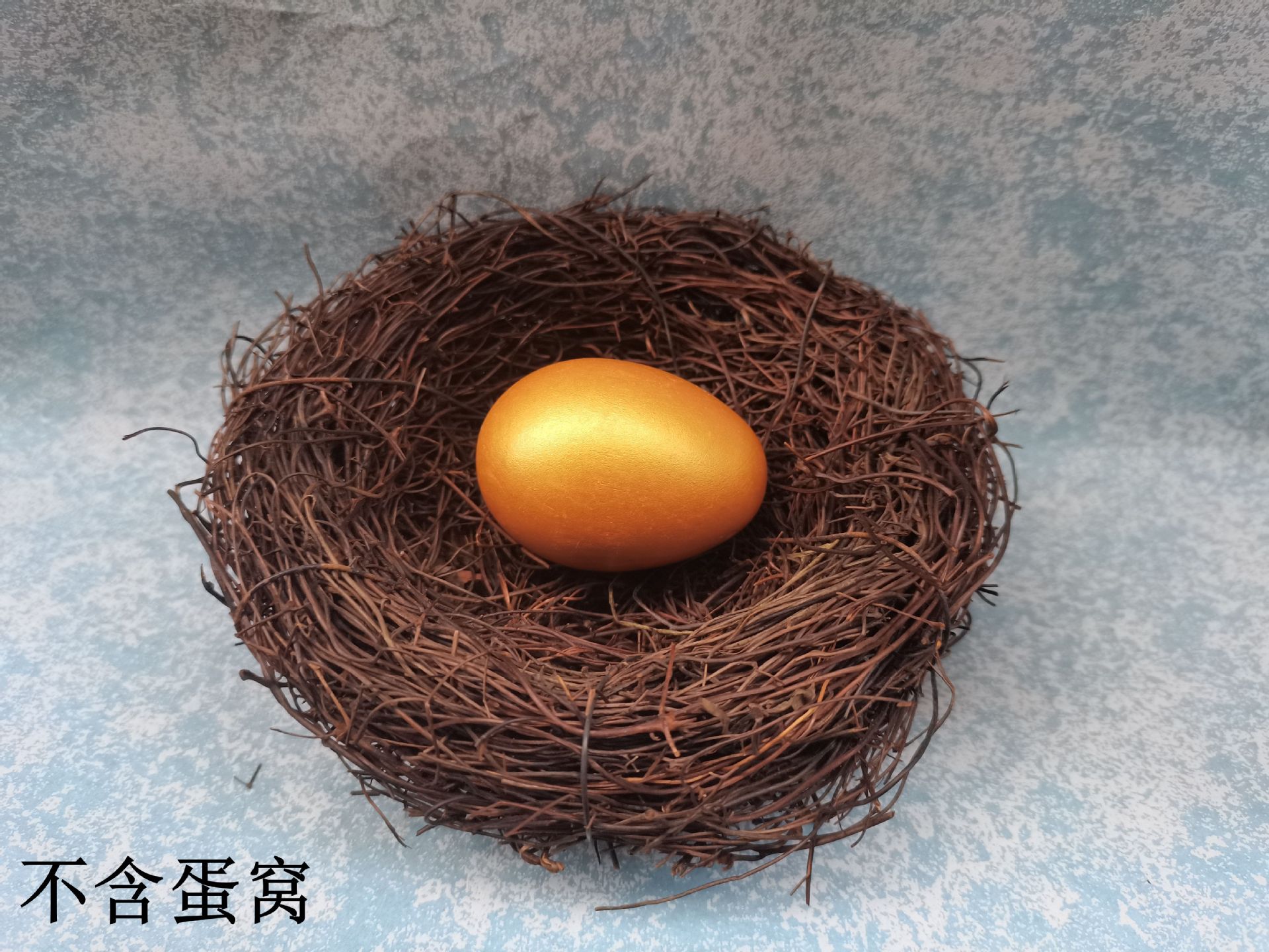 Huevos de madera huevo de pato sólido pintura de color para niños graffiti huevo de Pascua juguetes caseros