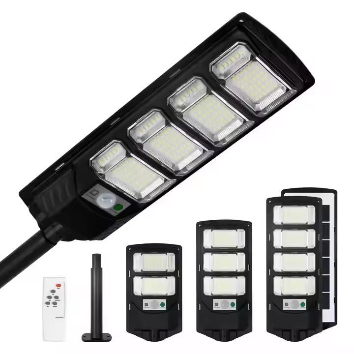 Nuevo comercio exterior transfronterizo e-commerce solar integrado lámpara de calle LED inducción del cuerpo humano lámpara de patio solar