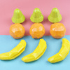 Fruit food play, rubber toy, new collection, pet