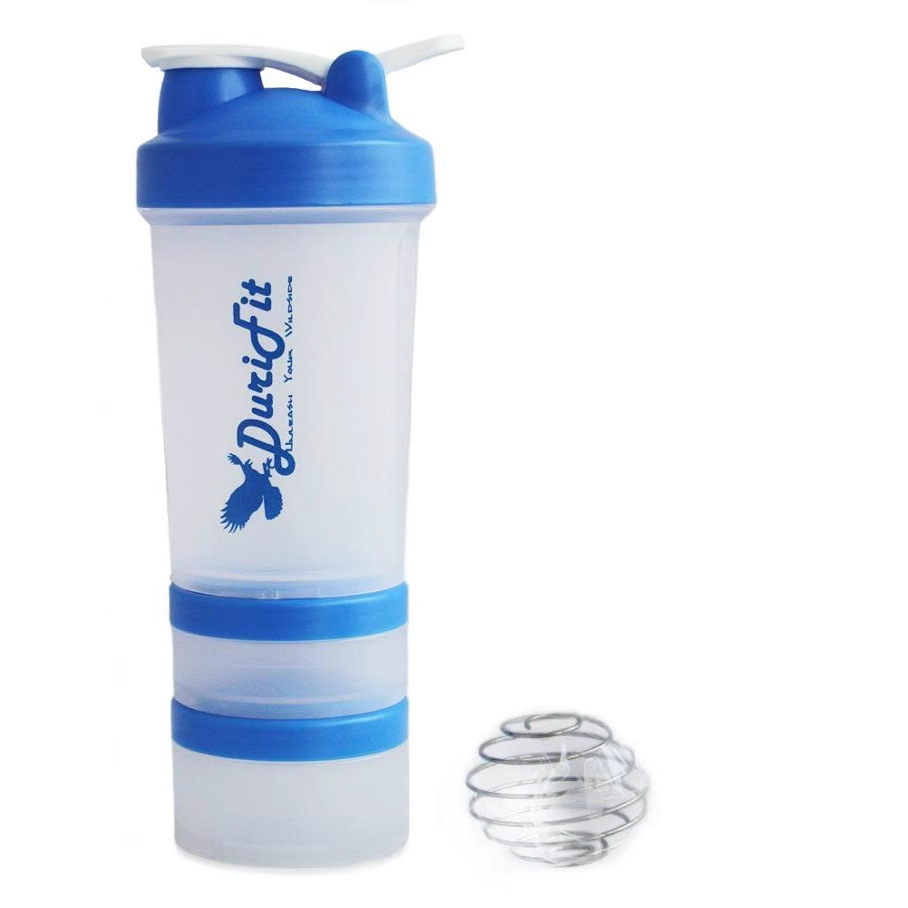 Taza agitadora de 500ml Taza mezcladora de fitness Taza de agua en polvo de proteína deportiva Adecuado para batido Herbalife
