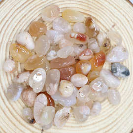 天然水晶樱花玛瑙碎石水晶大颗粒蜡烛香薰石扩香石水晶碎石净化石
