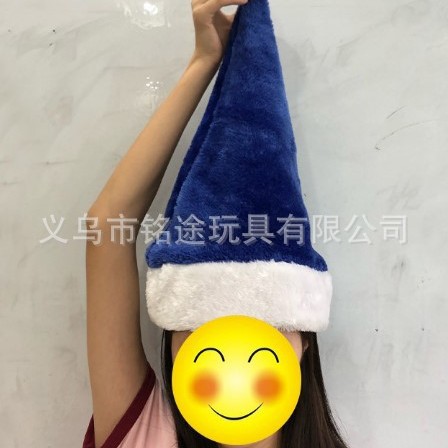 Nuevo gorro navideño de terciopelo para adultos, gorro navideño, gorro de carnaval navideño image 9