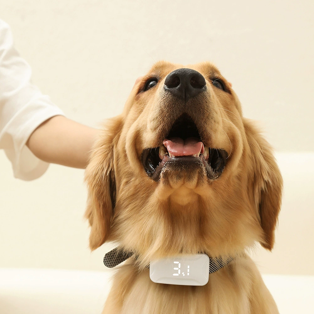 Горячая продажа домашних животных Интеллектуальный автоматический Регулируемый Анти-лай вибрационное устройство остановки коры дрессировщик собак перезаряжаемое водонепроницаемое Устройство остановки собаки