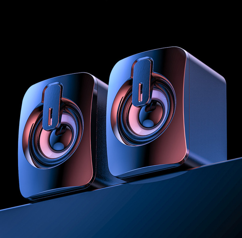 コンピュータ音響デスクトップノート家庭用有線bluetoothスピーカーデスクトップUSBミニスピーカー重サブウーファ|undefined