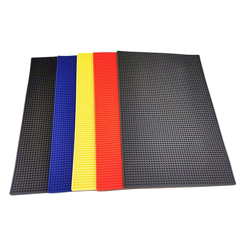 Spot direct pvc bar mat non-slip mat desktop bar mat heat insulation mat coffee machine draining mat tea set draining
