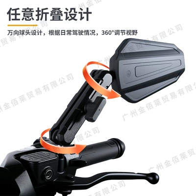 of View, Motorcycle rearview mirror
