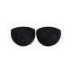 Manufacturer's Thin Sponge Pad Breathable Intimates Breast Pad Semi-circular Cup Sports Shock-proof Breast Pad Insert Bra Insert Wholesale
