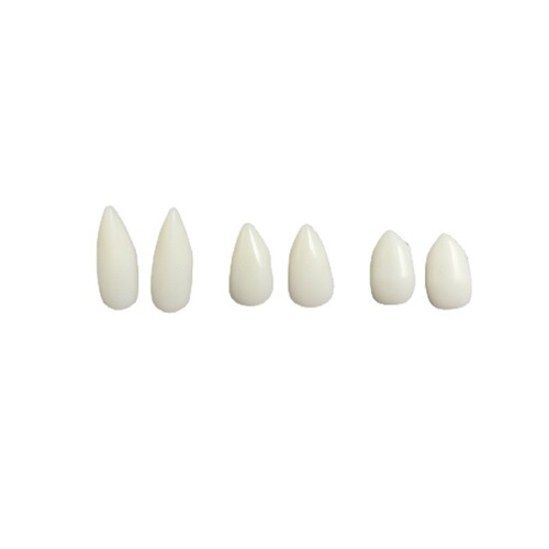 Halloween vampire fake teeth zombie fake teeth sharp teeth kit little tiger teeth kit cosplay makeup props