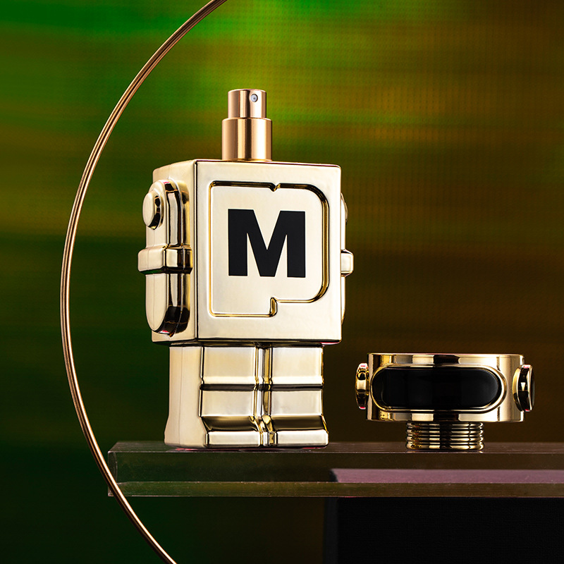 Parfum bărbătesc Phantom Robot nou 2024, 100 ml, de lungă durată, cu nuanță de lemn, parfum echitabil._voghion.com