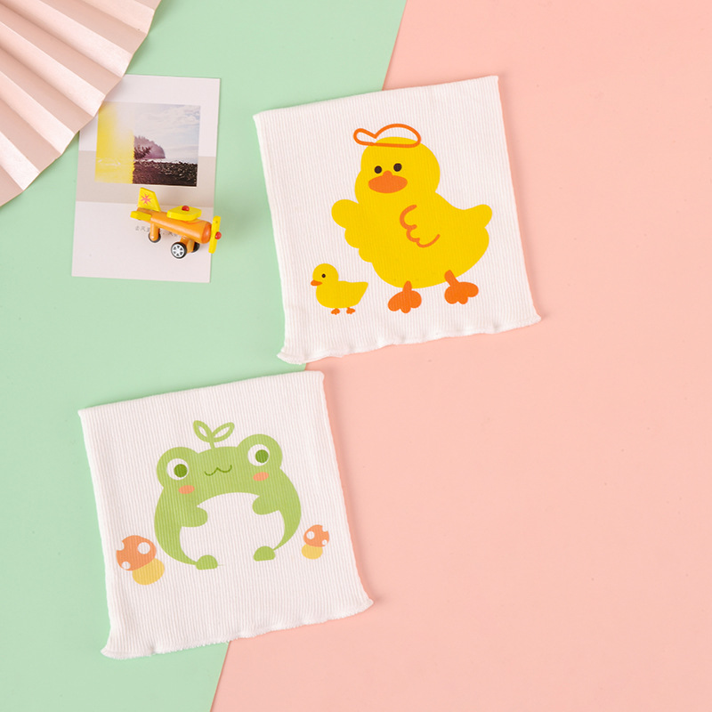 Yellow duck, 2 items, frog