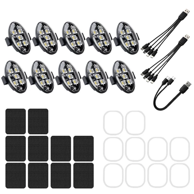remote control flashing LED warning: Other lights - 10-lights-1-remote-control