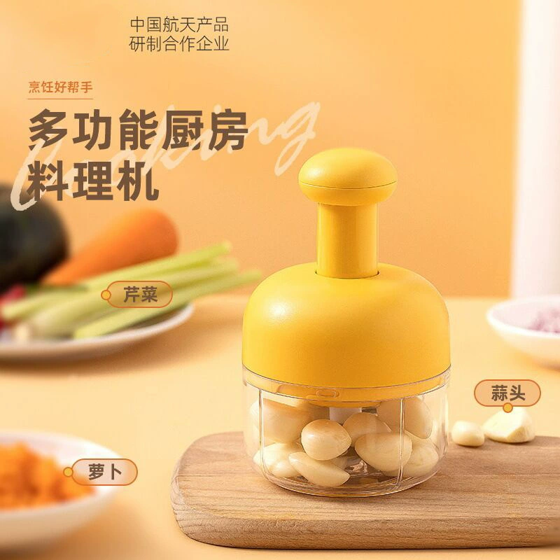 Новый ручной прессованный хлопковый нож Чесночное пюре из чеснока Ручная резка и дробление Миксер для чеснока Пюре из чеснока