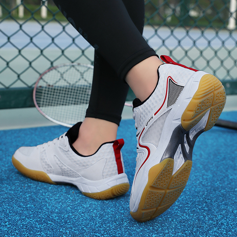 Nuevos zapatos de bádminton de comercio exterior zapatos de hombre zapatos respirables zapatos deportivos ligeros de tenis de mesa