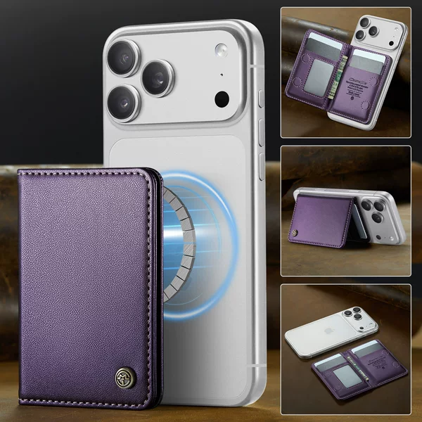 Magsafe Magnetic Card Holder Is Suitable for iPhone 17 Series, Anti-Theft Card Insertion, Magnetic Attraction for 16/15/14/13/12 Series