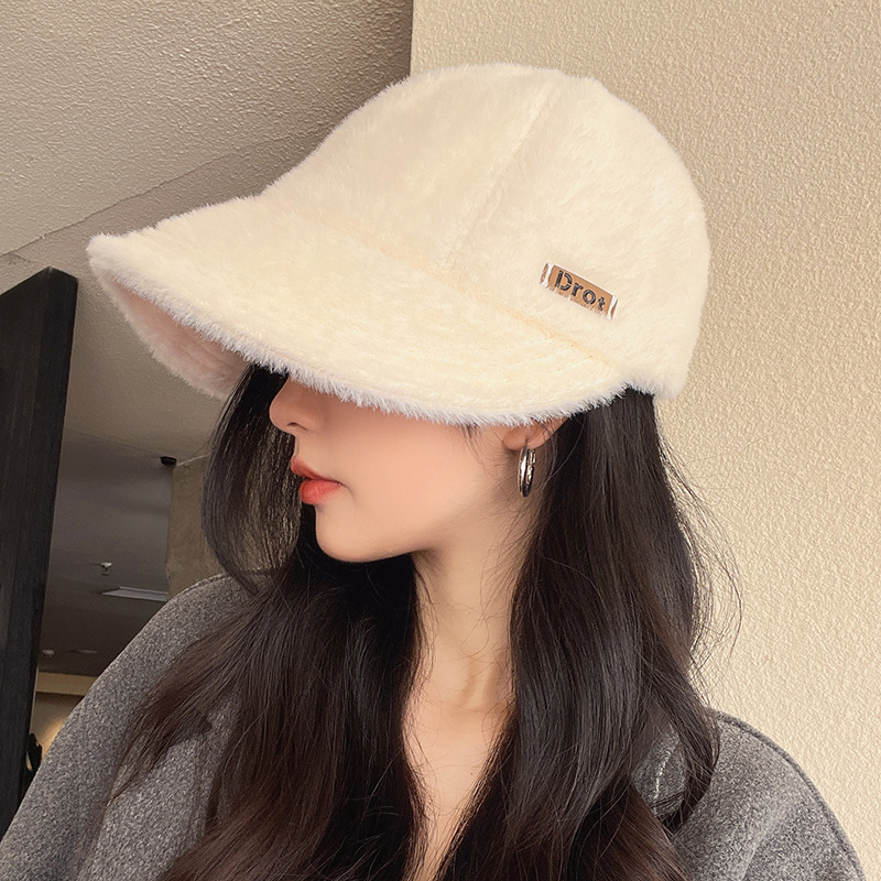 Zhao Lusi's Same Sun – masque de protection solaire à la mode pour femmes, une pièce, grande circonférence de la tête, chapeau en langue de canard pour enfants_voghion.com