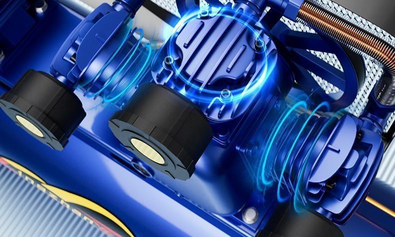 Industrial-Grade Air Compressor, Large 380V High-Pressure Air Pump, 220V Small Air Compressor, Auto Repair Spray Paint Air Pump